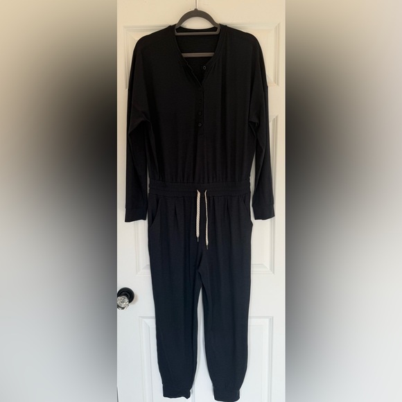 Vuori Pants - Vuori Navy Jumpsuit